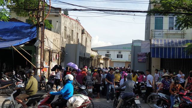 Hai Phong: Workers abandoned by Taiwanese boss