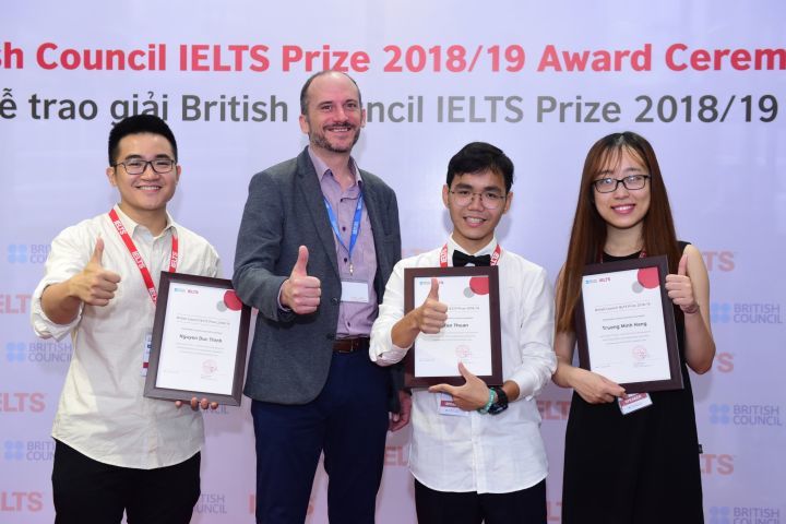 Winners of British Council's IELTS Prize announced