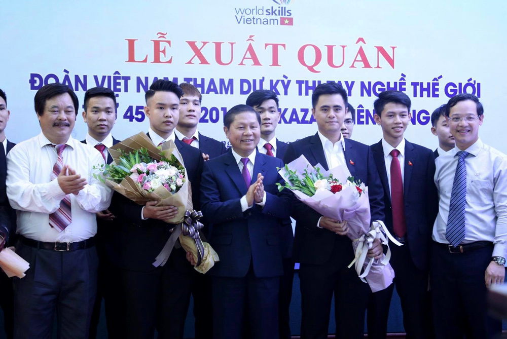 19 thí sinh Việt Nam dự thi tay nghề thế giới năm 2019