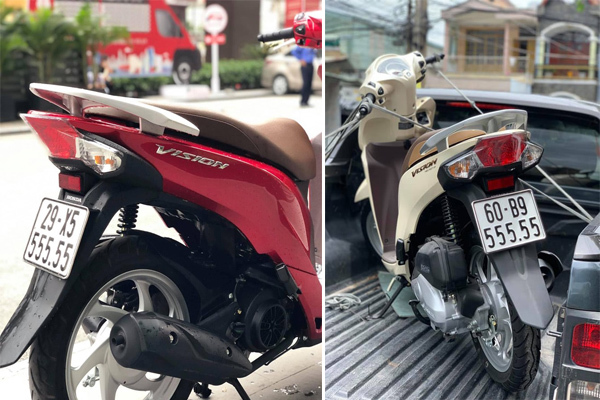 Loạt xe tay ga Honda Vison giá trăm triệu gây sốt