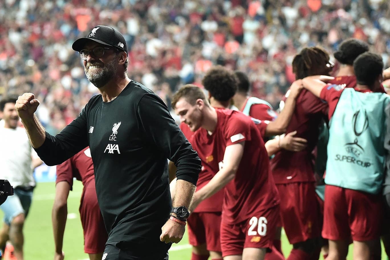 Liverpool đoạt siêu cúp châu Âu sau màn rượt đuổi kịch tính