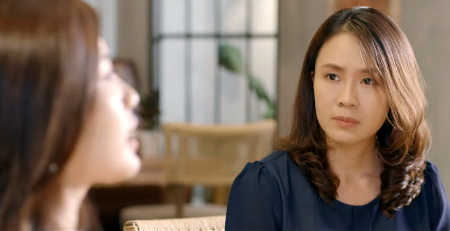 'Hoa hồng trên ngực trái' tập 4, Trà công khai tuyên bố cướp chồng Khuê