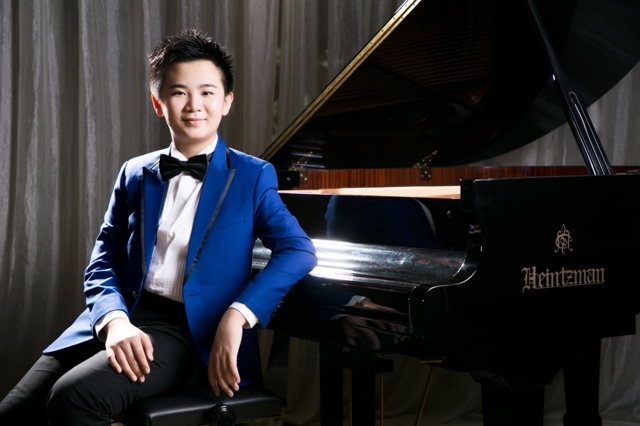 Hong Kong piano prodigy Peter Leung to perform in HCM City