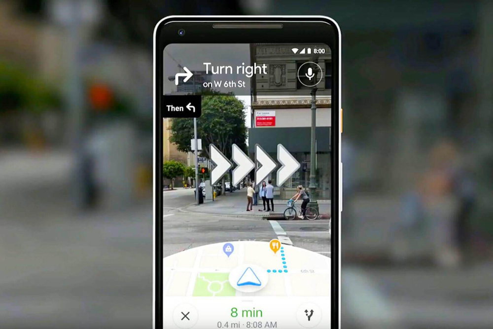 Với tính năng thực tế ảo tăng cường Google Maps, người dùng có thể trải nghiệm một cách mới mẻ những địa danh trên toàn thế giới. Tính năng này đem lại sự tương tác và trải nghiệm thú vị cho người dùng khi sử dụng bản đồ trong các chuyến đi của mình.