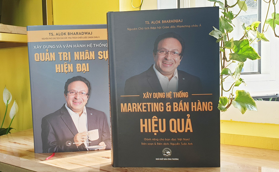 Sách của bậc thầy về marketing và nhân sự có mặt tại Việt Nam