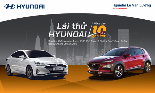 Cùng Hyundai Lê Văn Lương lái thử xe ở Lào Cai