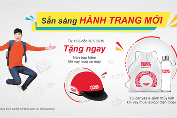 Sẵn sàng hành trang đón năm học mới cùng Home Credit