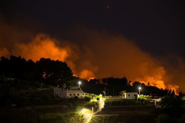 Hình ảnh cháy rừng nghiêm trọng ở Tây Ban Nha, hàng ngàn người sơ tán