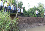 Land erosion in the Mekong Delta must be carefully considered