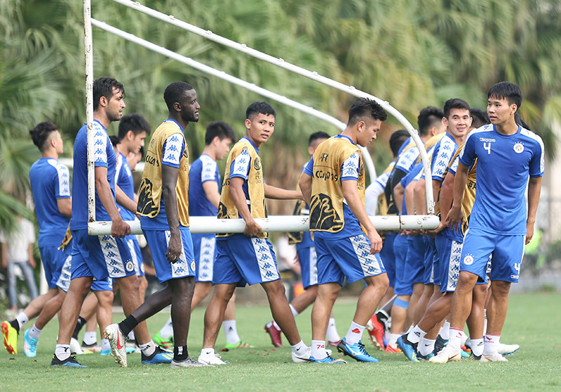 Hà Nội tập gì chờ đấu Altyn Asyr ở AFC Cup 2019?