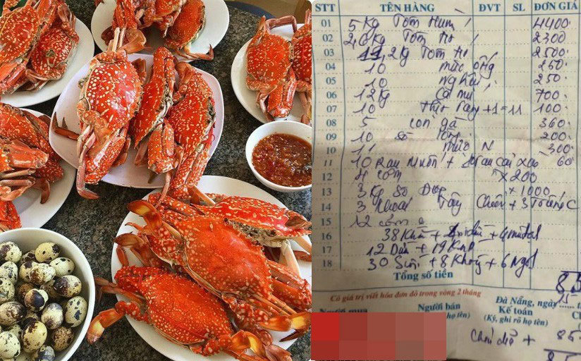 Bữa hải sản 85 triệu, khách than trời, nhà hàng nói không 'chặt chém'