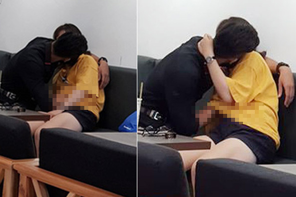 Cặp đôi Sài thành ôm hôn, sờ soạng nhau trong quán trà sữa khiến nhiều người đỏ mặt