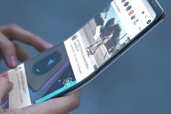 Galaxy Fold 2 sẽ có màn hình uốn cong theo chiều dọc