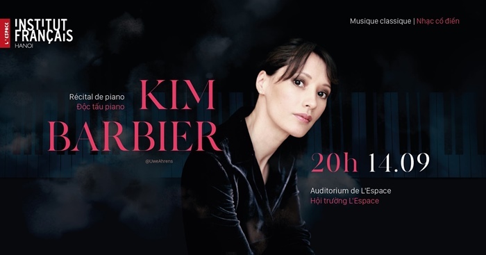 Vietnamese French pianist Kim Barbier to perform in Hanoi next month