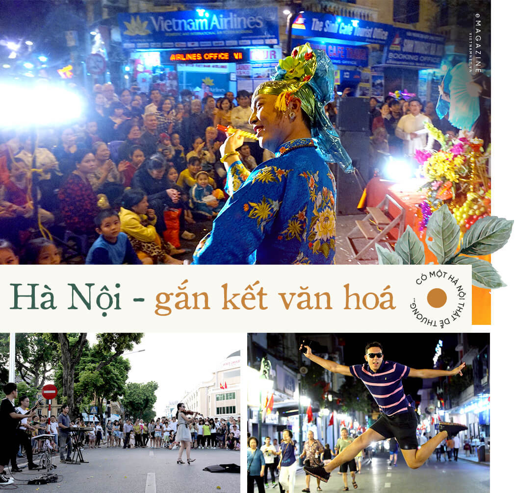 Hà Nội,Du lịch Hà Nội,Phố đi bộ Bờ Hồ