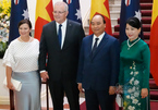 Thủ tướng Nguyễn Xuân Phúc chủ trì lễ đón Thủ tướng Australia