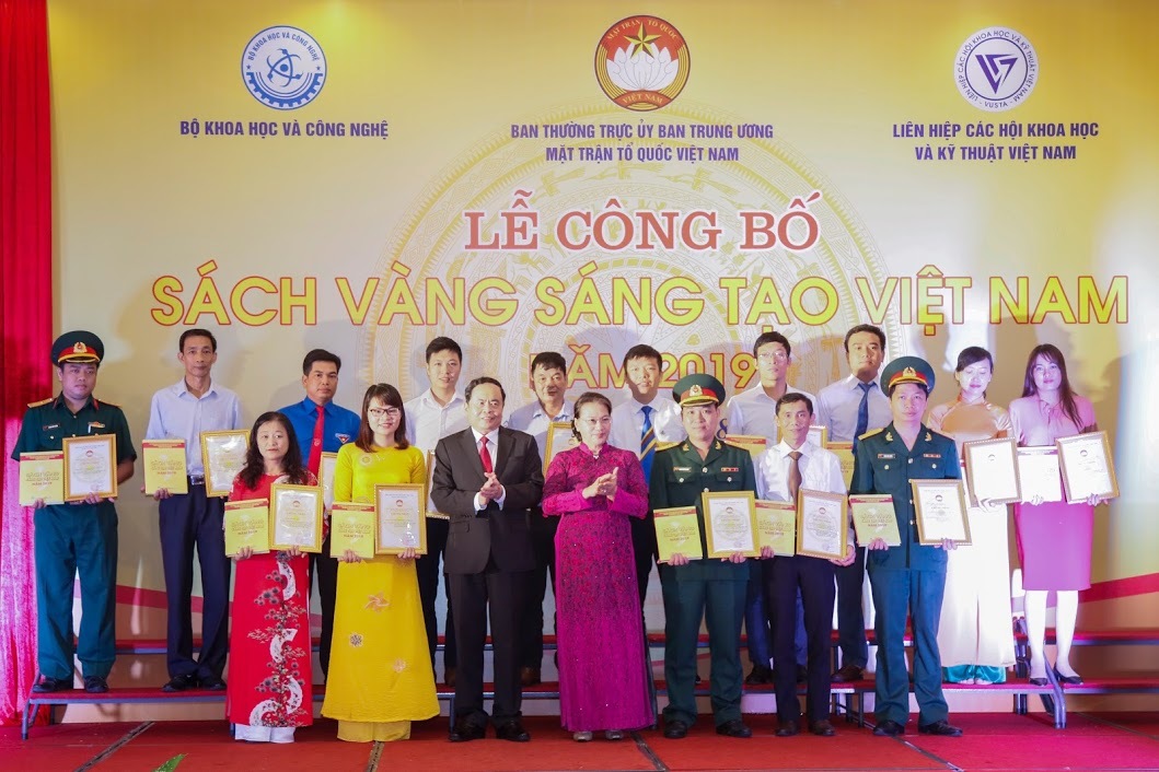 Vinh danh 74 công trình tiêu biểu trong Sách vàng sáng tạo Việt Nam 2019