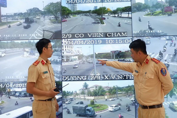 Nhờ 143 'mắt thần', CSGT Đà Nẵng không phải ra đường chặn xe