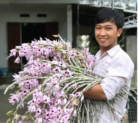 Mất trộm lan Phi Điệp đột biến 5 cánh trắng 2 tỷ 'rúng động' Phú Thọ