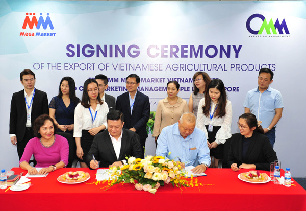 MM Mega Market Việt Nam sẽ xuất khẩu nông sản sang Singapore