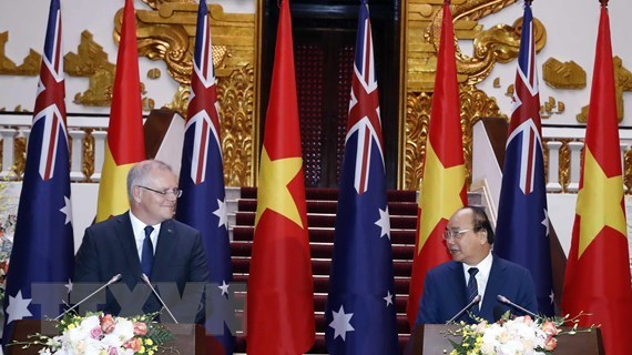 Gặp Tổng thống Mỹ, Thủ tướng Australia ca ngợi vai trò của Việt Nam