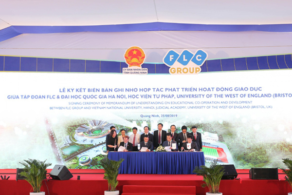 Đại học FLC hợp tác với nhiều cơ sở đào tạo hàng đầu