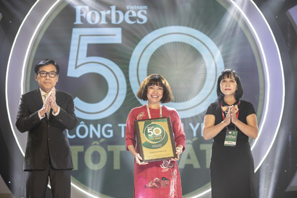 Techcombank vào Top 50 công ty niêm yết tốt nhất Việt Nam