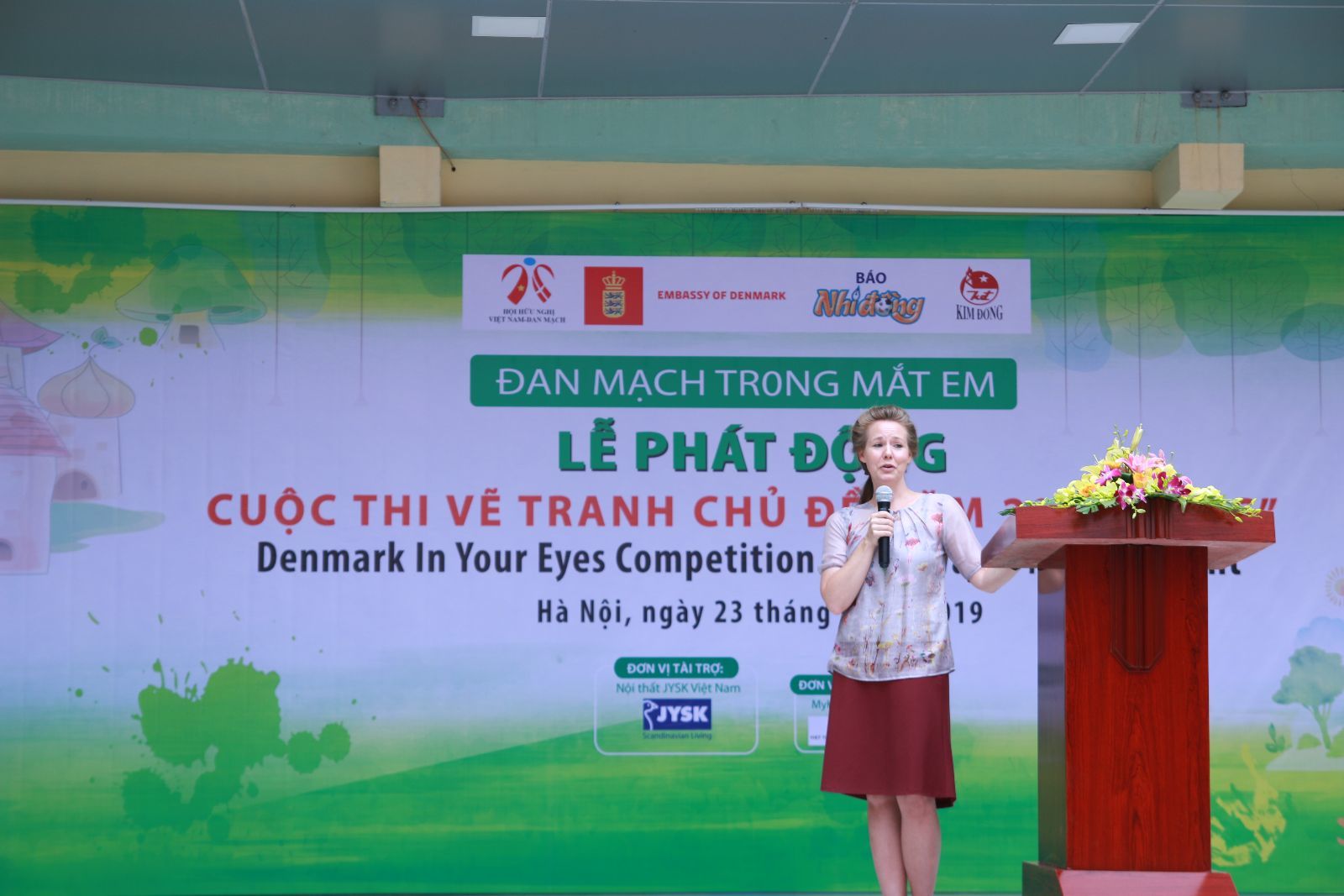Danish Embassy launches painting contest for Vietnamese students