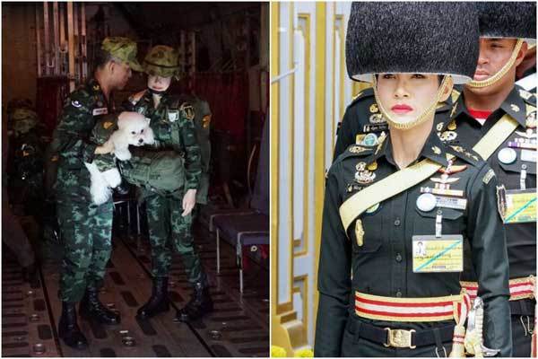 Hình ảnh hiếm về tân nương của Quốc vương Thái Lan