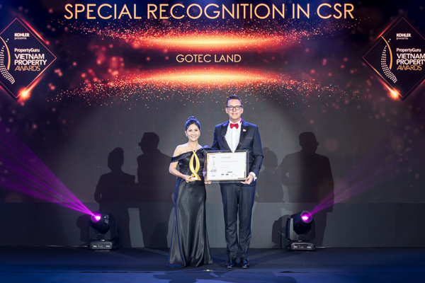 Gotec Land ghi dấu ấn với giải thưởng vì cộng đồng
