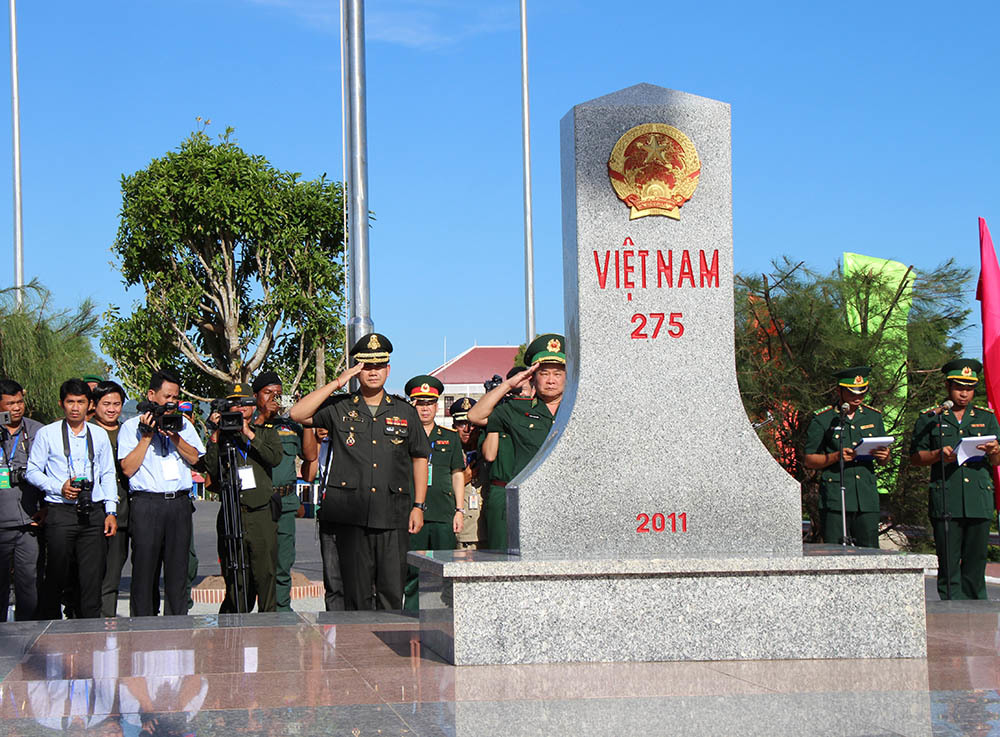 Việt Nam - Campuchia tuần tra chung biên giới và diễn tập chống tội phạm ma tuý
