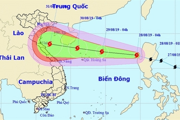 Pudul storm expected to reach Vietnam on National Day