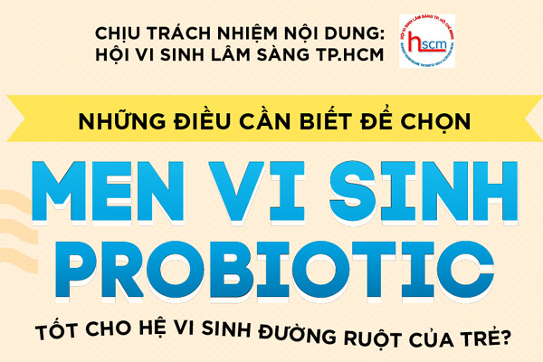 5 tiêu chí chọn men vi sinh phù hợp với trẻ