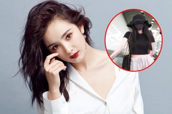 Dương Mịch khoe vóc dáng thon gọn nổi bật ở sân bay