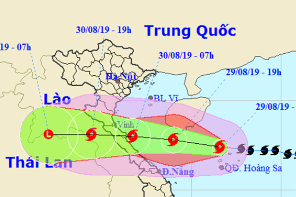 Bão số 4 tăng tốc, sáng đến trưa mai sẽ đổ bộ Nghệ An-Quảng Bình