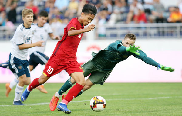 Vietnam defeat Russia in U15 tournament opener