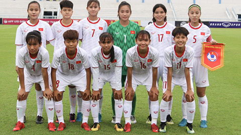 4 đội dự giải bóng đá nữ U15 Quốc tế 2019