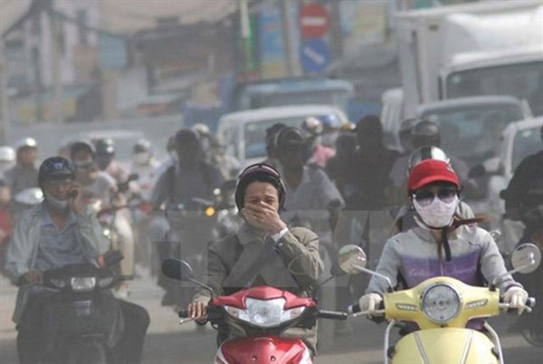 Vehicles large contributors to Hanoi’s air pollution