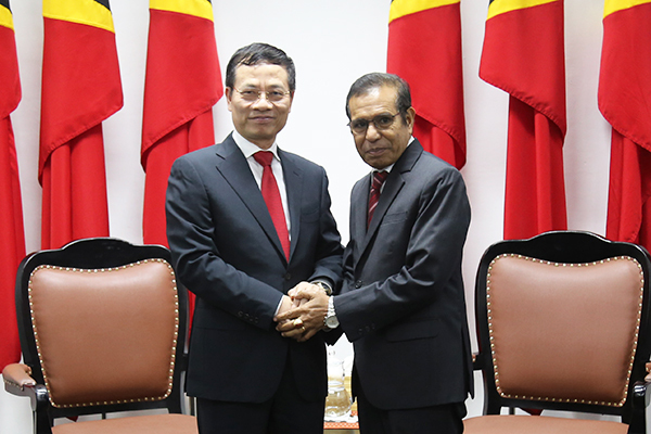 Việt Nam luôn coi trọng quan hệ hữu nghị, hợp tác với Timor Leste