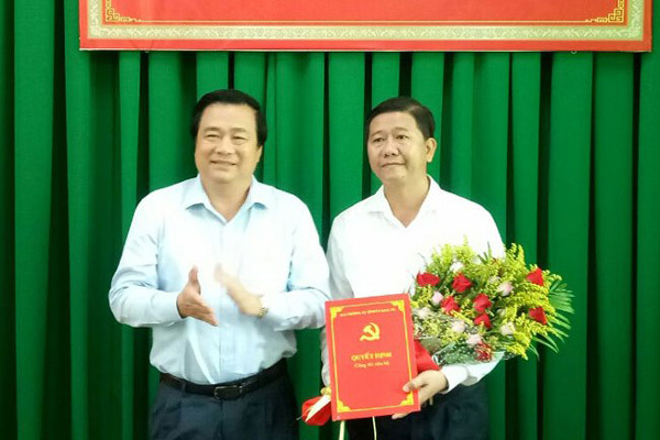 Bổ nhiệm nhân sự 5 tỉnh thành