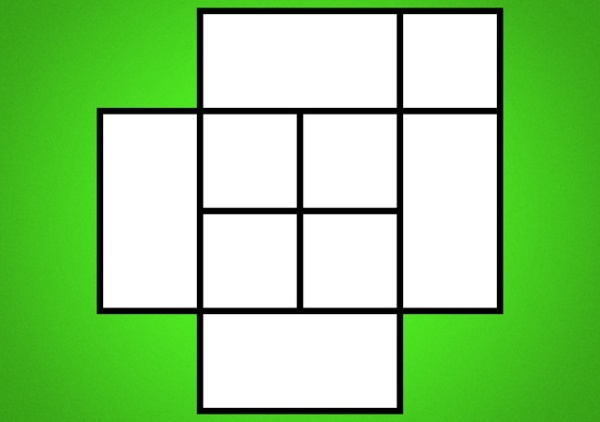 Trong 30 giây, hãy tìm tất cả số hình vuông có trong hình