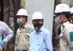Phó tổng cục trưởng đeo mặt nạ chống độc kiểm tra vụ cháy nhà máy Rạng Đông