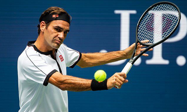 Federer dạo chơi vào tứ kết Mỹ mở rộng