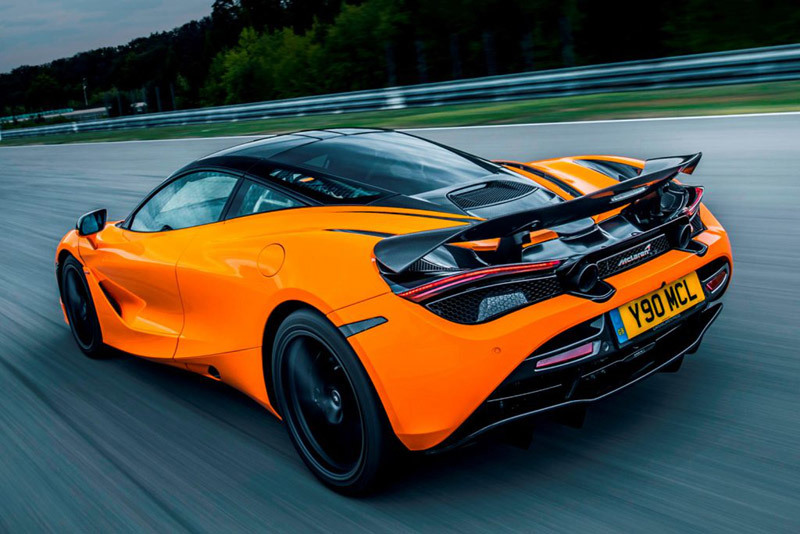 Mclaren 720S mới được nâng cấp cánh gió sợi carbon