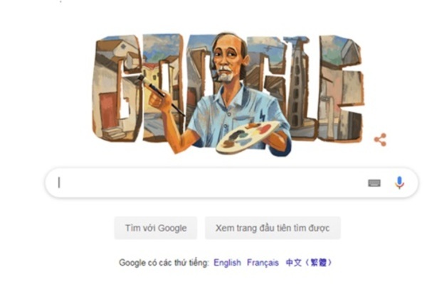 Google Doodles honor late Vietnamese iconic artist Bui Xuan Phai