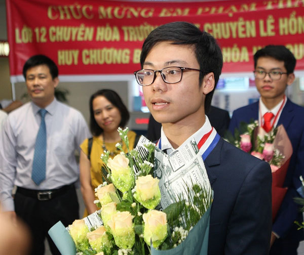 Student has the right mix to conquer Int'l Chemistry Olympiad