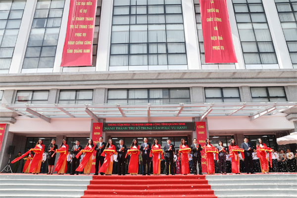 Khánh thành trụ sở Trung tâm phục vụ hành chính công Quảng Ninh