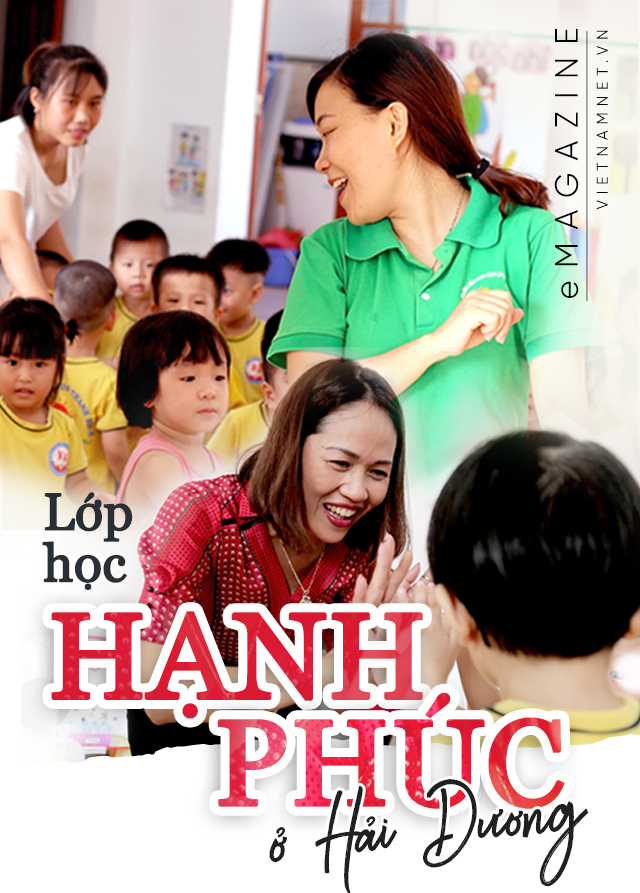 Lớp học hạnh phúc ở Hải Dương