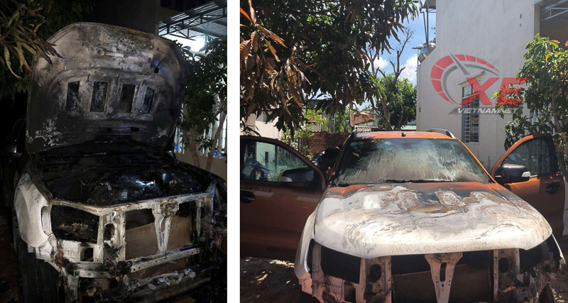 Ford Ranger bỗng phát cháy, 2 tháng điều tra vẫn không rõ nguyên nhân