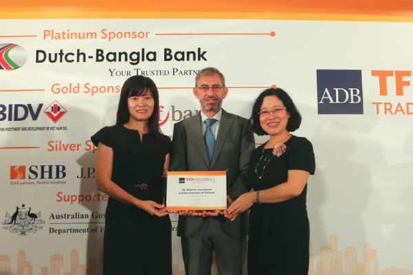 BIDV nhận giải thưởng ‘Best SME Deal’ của ADB